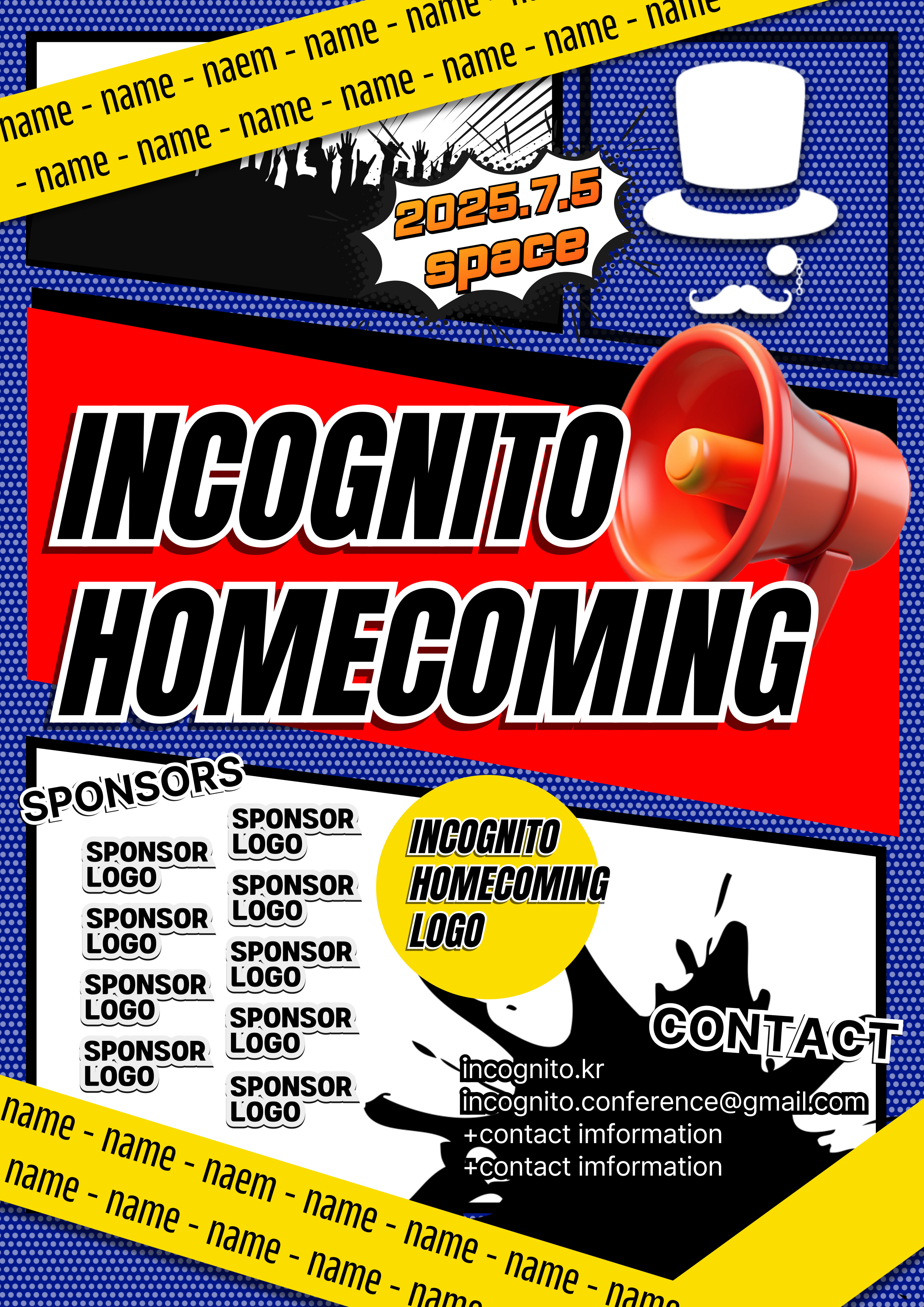INCOGNITO 2025 Poster